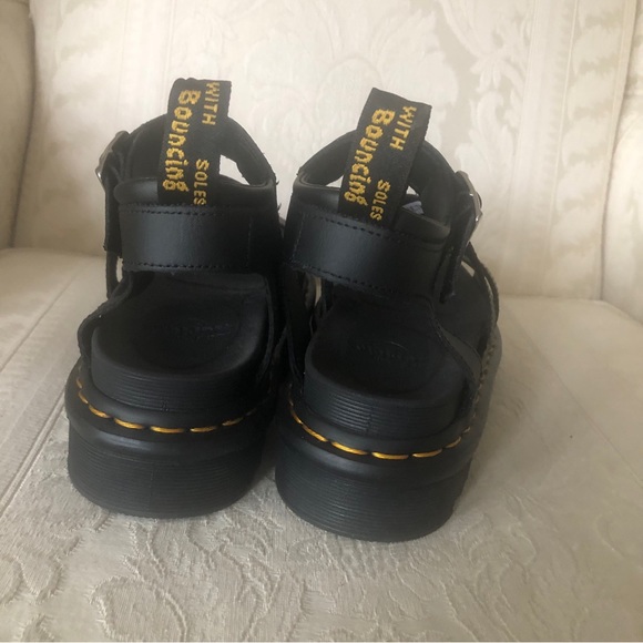 Doc Martens Blaire chunky heel strap gladiator sandals women size 6 - Picture 6 of 12